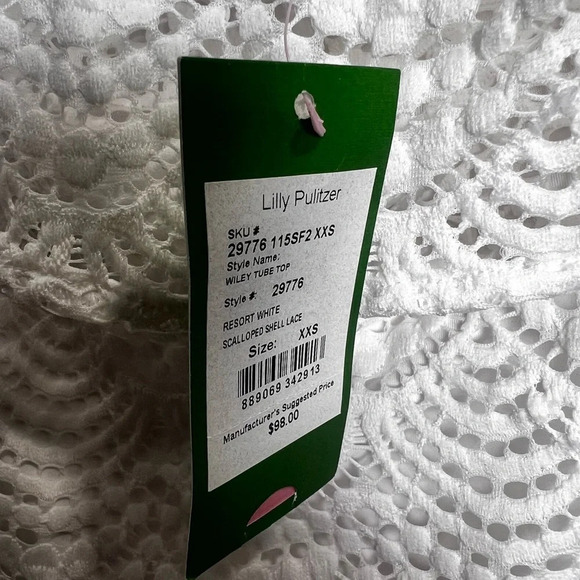 Nwt XXS Wiley tube top resort white - Picture 3 of 4